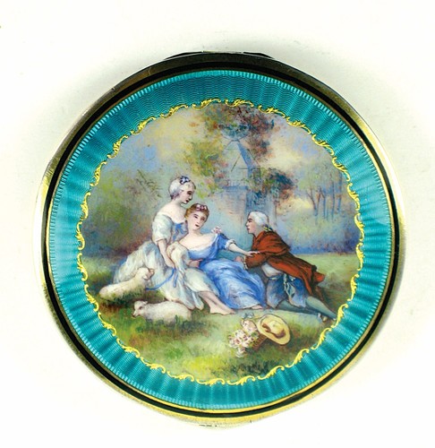 Poudrier très rare - poudrier,