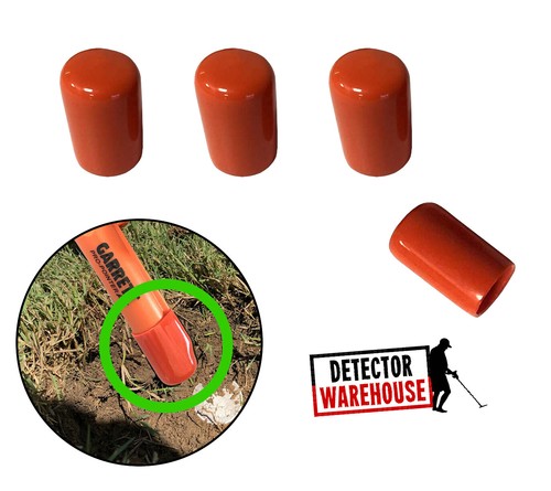 Orange pinpointer cap - orange, tip