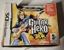 Nintendo ds guitar hero on