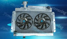 Alu Radiator+Fan FOR MG MGA