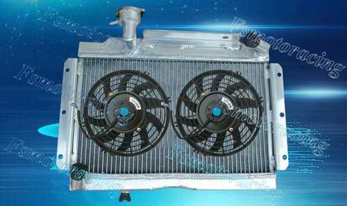 Alu radiator fan - radiator+fan, for