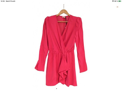 Superbe robe rose fuschia bel - fuschia,