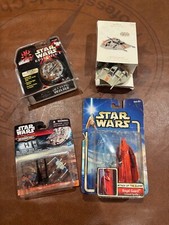 Star Wars Set of 4 Collectible Figurines/Toys (New & Preowned)