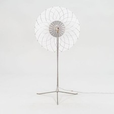 2022 Rick Tegelaar for Moooi UL Filigree Steel Aluminum Floor Lamp 3x Available