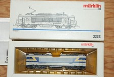 Märklin 3333 NEUF Rareté SNCF B-B 20011 proto bicourant Bleue, analogique