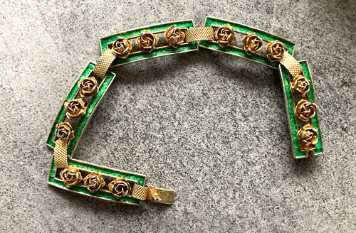 Bracelet ancien argent - bracelet, en