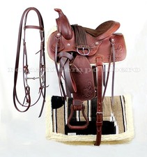 Selle Western Lakota En Cuir