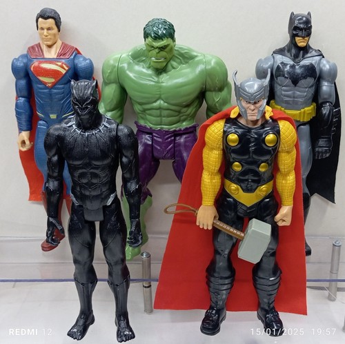 Lot figurines super heros - 05, super-heros