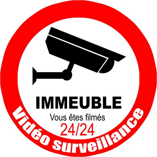 Vidéo surveillance immeuble - vidéo,
