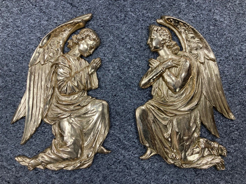 Pair brass angels for - pair,