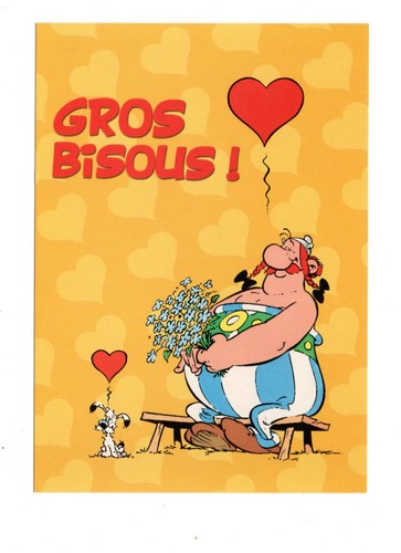 Asterix obelix idefix carte - asterix,