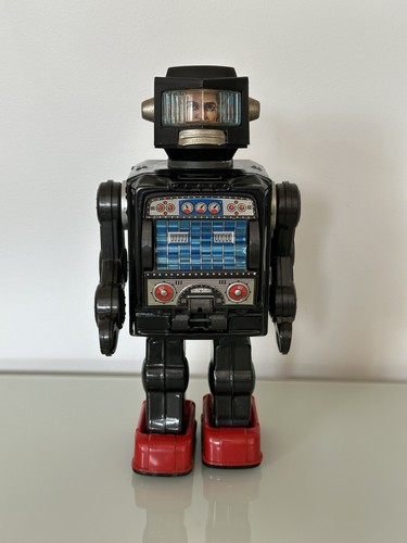 Robot jouet humanoïde - , vintage
