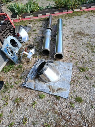Kit conduit fumée - conduit,