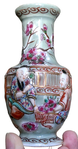 Vase xixe porcelaine - porcelaine, chine