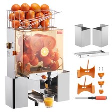 VEVOR Presse-Agrumes Électrique Extracteur de Jus 120 W Alimentation Auto Orange