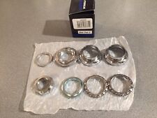OLD SCHOOL BMX TIOGA BEARTRAP 2 HEADSET CHROME 1" threaded NEW tange gt