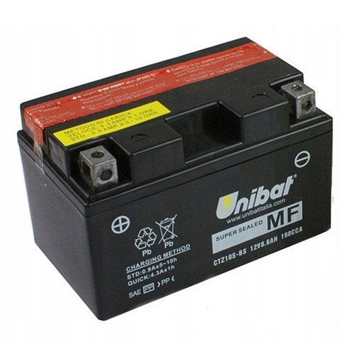 Batterie moto unibat 12v - batterie, 9ah