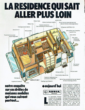 advertising 0323 1979 Adria caravan mobile homes