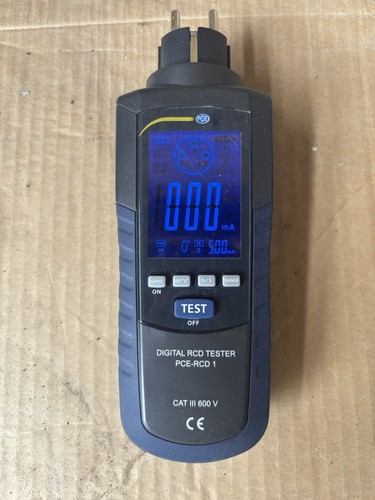 Pce testeur rcd numérique - pce,