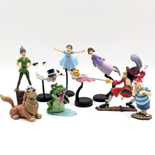 Peter Pan Mini Figures Normal Complete Set of 9 Choco Egg Tomy Rare Used