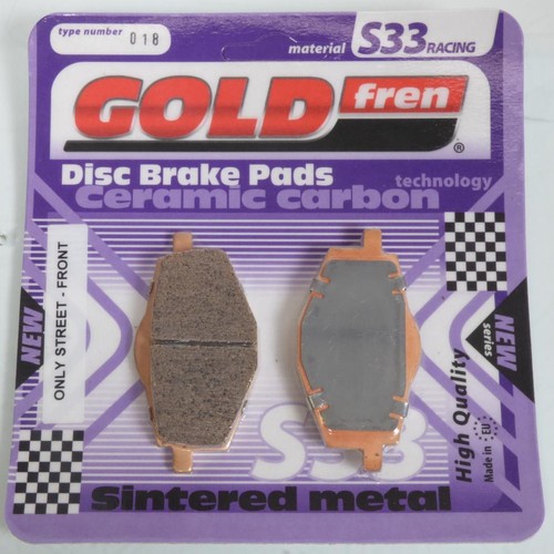 Plaquette frein gold - de,
