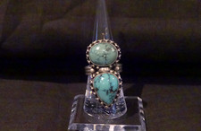 Bague en argent 925 et