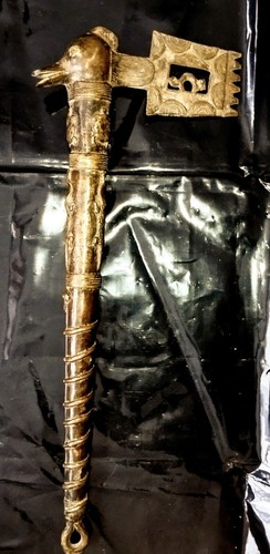 Hache ancienne bronze ou - hache,