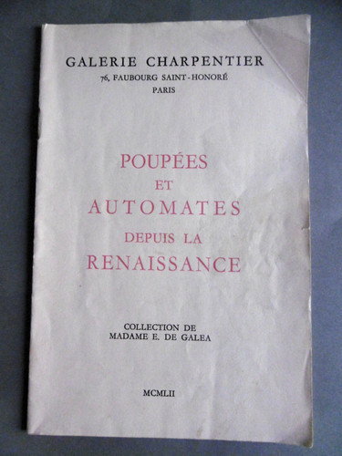 Poupées automates depuis - poupÉes,