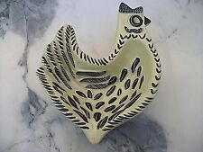 VIDE POCHE ZOOMORPHE-POULE VOLATILE SIGNE GUILLOT FRANCE-DLG CLOUTIER CAPRON