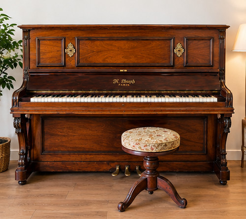 Ancien piano droit - , a.