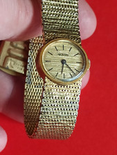 Belle montre mécanique dame RICHARD Swiss made plaquer Or fonctionne très bien