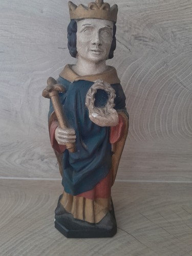 Ancienne statuette religieuse - ancienne,