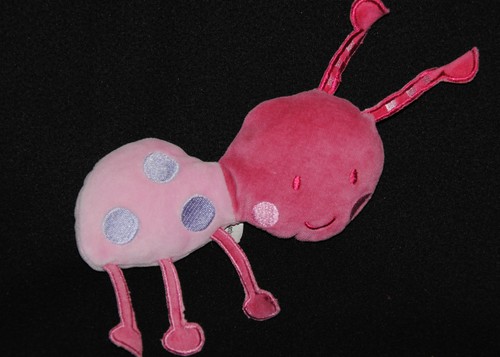Peluche doudou coccinelle - peluche,