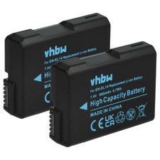 2 Batteries pour Nikon D3400