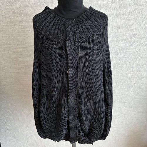 Poncho yohji yamamoto noir - poncho, +