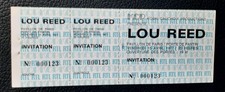 ticket billet used stub place