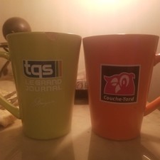2 tasses, couche-tard, t.q.s