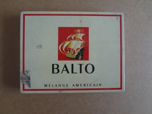 Antique balto empty iron - empty, box