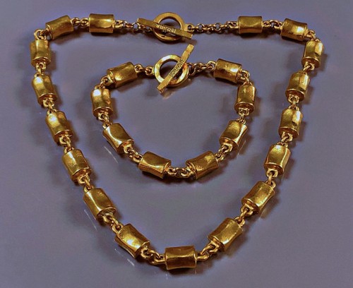 Parure collier biche bere - biche,