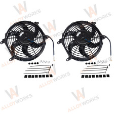 2x 254mm Radiateur électrique