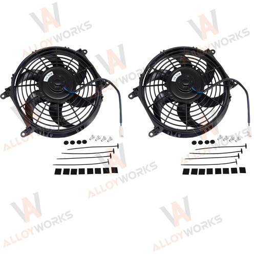 2pcs 254mm radiateur - 254mm,
