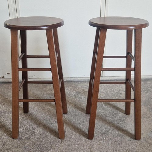 Lot tabourets noce foncé - lot, de