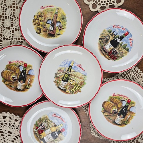 Lot assiettes à fromage - lot, 6