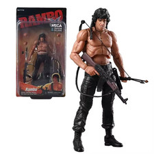 ✨NECA Figurine John J Rambo 1 Avec Accessoires PVC 6,3"/ 16CM  Collection-Cadeau