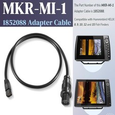 MKR-MI-1 Adapter Cable 1852088 for Humminbird HELIX 8-15 Fish Finder, 30 Inches