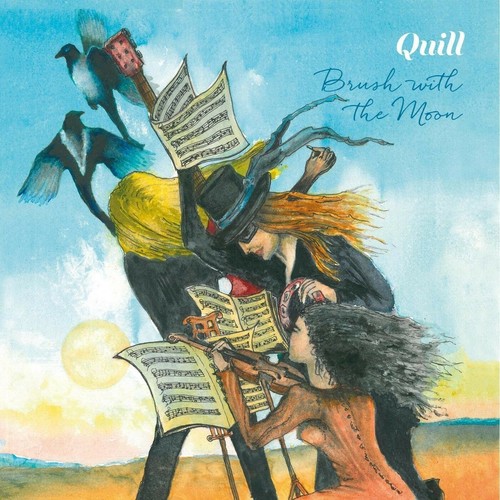 Quill brush with the - -,