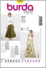 7001 PATRON BURDA  CREATIONS ELEGANTE JUPE SOIREE CEREMONIE   36 AU 46