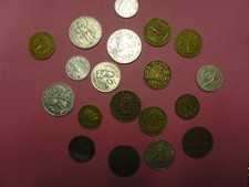 lot de vieilles pièces