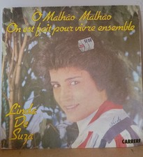 Disque vinyle 45 tours Linda de Suza : o malhao malhao