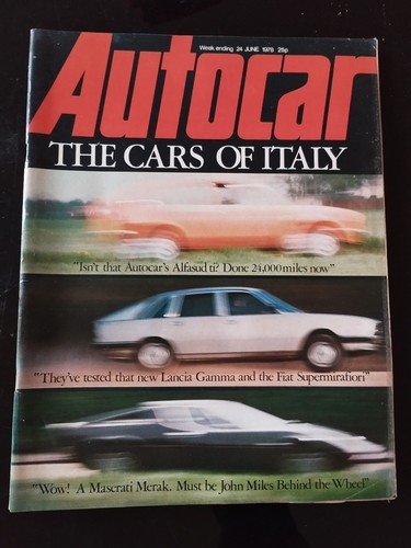 Autocar magazine 1978 - autocar,